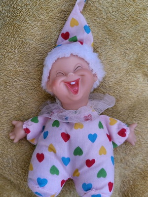 Vintage clown dolls used, pack