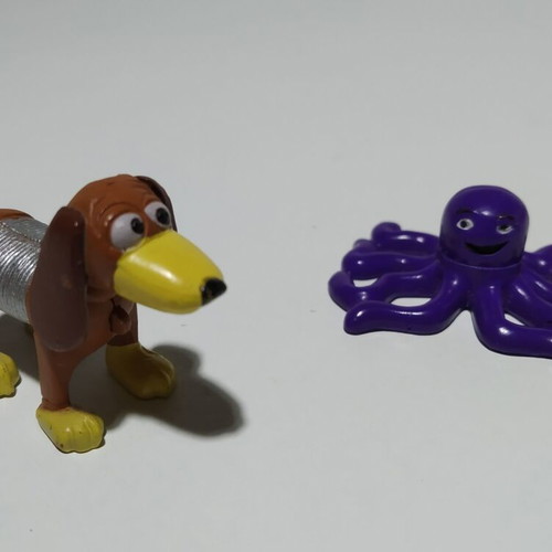 Zaini Egg Surprise Toys collectible figures like new, Cars Toons & Toy Story set