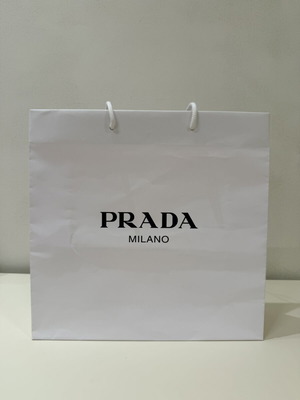 Prada paper bag like new