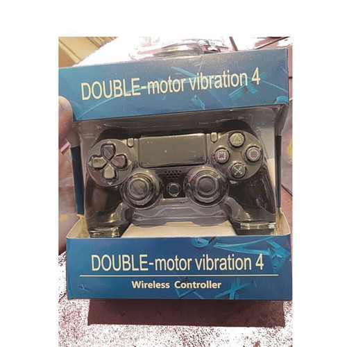 Doubleshock ασύρματο gamepad για PS4 μαύρο, καινούργιο