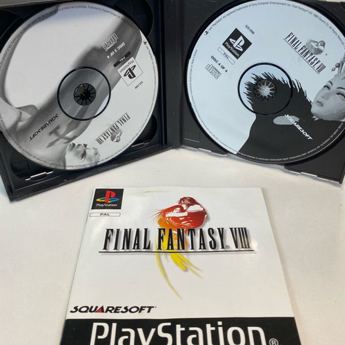 Final Fantasy VIII 8 PlayStation 1 PS1 used, complete, English