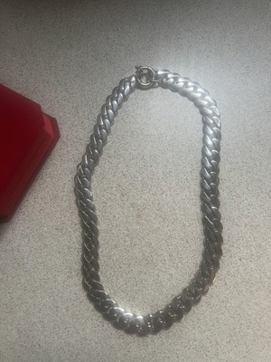 Cuban Link Chain Necklace 316L Stainless Steel 50cm New