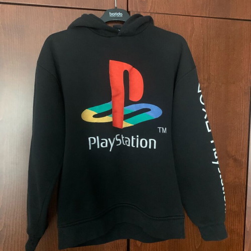 Playstation black hoodie sweatshirt like new