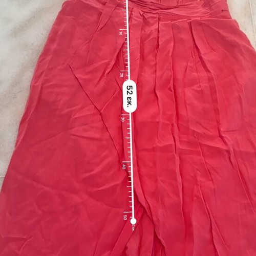 Magenta Wrap Style Maxi Skirt size L, like new