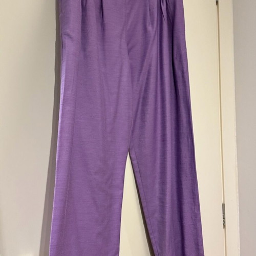 Sezane pants new, purple, size L
