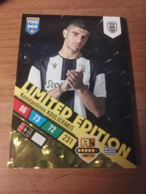 Panini Adrenalyn 2023 Koulierakis limited edition card