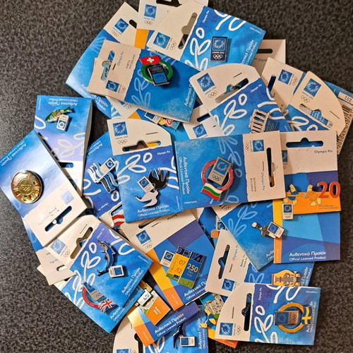 Athens 2004 Olympic Games pins new, lot of 31 pieces