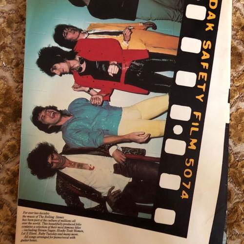 Rolling Stones 13 Selected Hits Sheet Music Book used