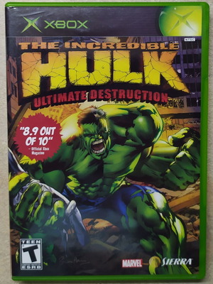The Incredible Hulk Ultimate Destruction παιχνίδι Xbox Original, NTSC
