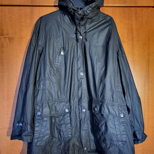 Ulla Popken Waterproof Jacket black like new, size L