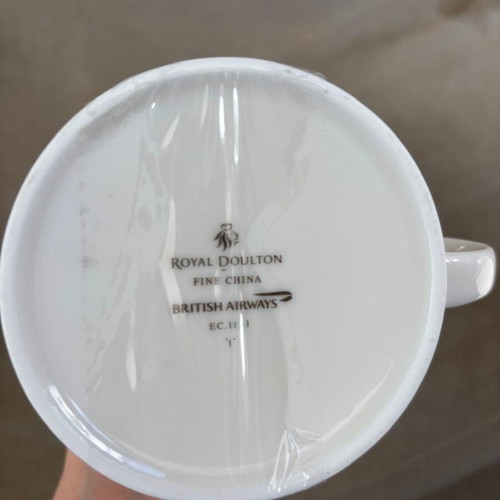 British Airways cups set of 4