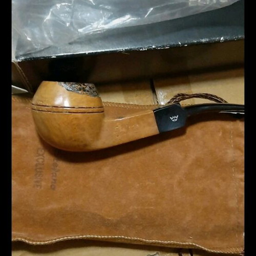 Stefano carved pipe new