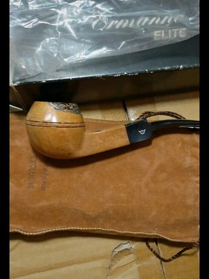 Stefano carved pipe new
