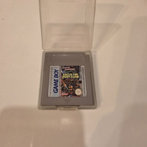 Teenage Mutant Ninja Turtles Fall of the Foot Clan Game Boy game