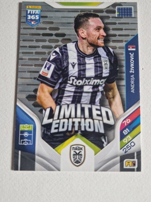 Card 2026 Panini FIFA 365 Adrenalyn XL Limited Edition Zivkovic paok new