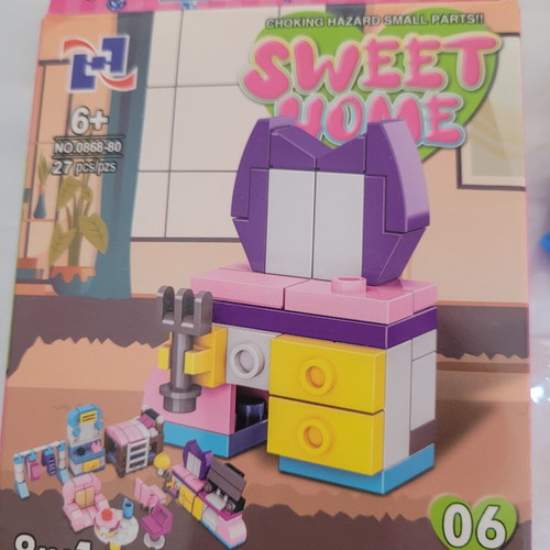 Sweet Home Building Blocks new, for ages 6 and up