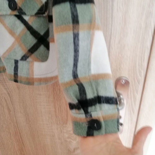 Zara jacket size M new, checkered