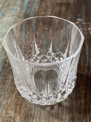 Cristal d’ Arques Longchamp 6 crystal whiskey glasses like new 320ml