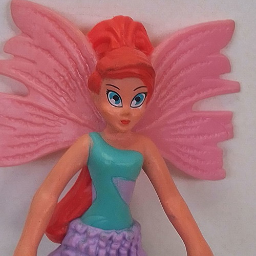 Winx Club Bloom Mcdonals 2014 figure used, height 12 cm