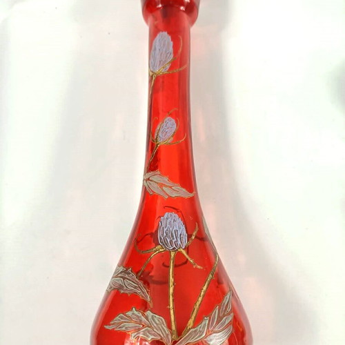 Antique François-Théodore Legras Art Nouveau Vase like new
