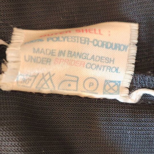 Sprider jacket used, size M, black