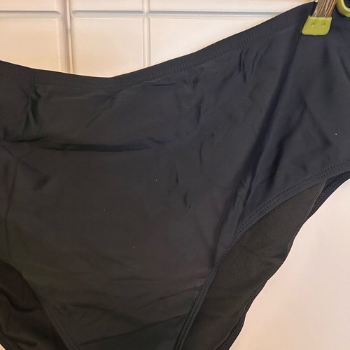 Women's plus size swimsuit 9XL 58 black new