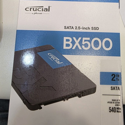 Crucial BX500 2TB 2.5-inch SATA III SSD