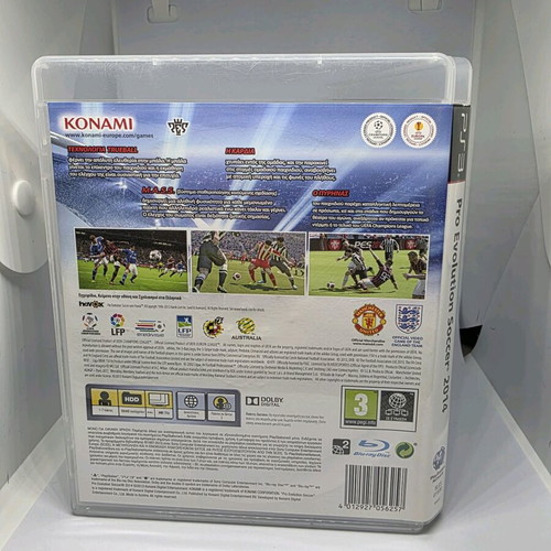 PES 2011, PES 2012, PES 2013 and PES 2014 for PlayStation 3 used