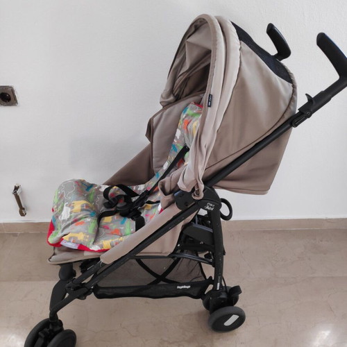 Peg Perego Pliko Mini stroller used with anatomical mattress
