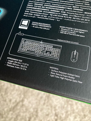 Razer Keyboard new