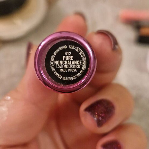Mac Love Me Lipstick 412 Pure Nonchalance used