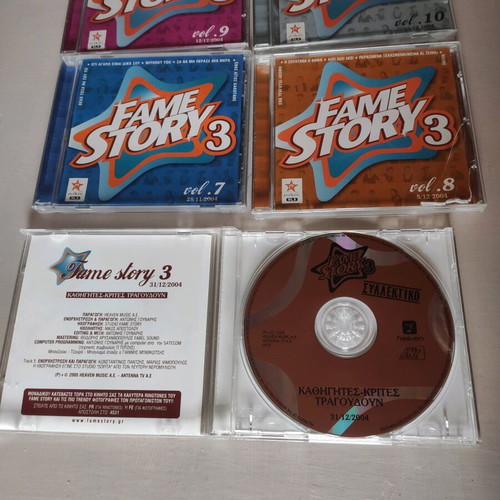 Fame Story 3 9 CD set vintage songs 2004 like new