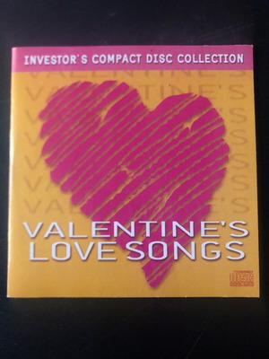 Valentine’s Love Songs CD like new