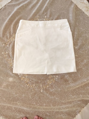 Banana Republic skirt like new, white, size L 40 12