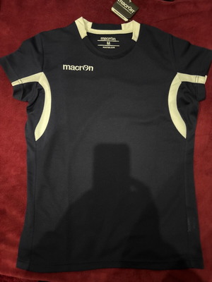 Macron blue blouse new size M