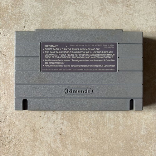 Wordtris Super Nintendo SNES American