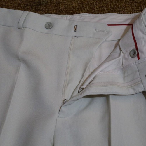 Men's summer wedding suit Zero like new, size M, white