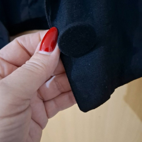 Short Black Linen Jacket Calliopi New