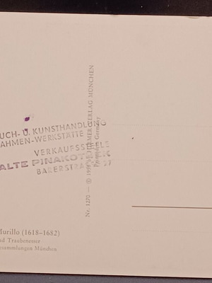 Murillo 1270 postcard new