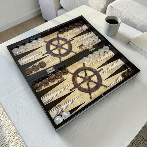 Τάβλι Λουξ 48x48 εκ νέο, MDF με γυαλιστερό φινίρισμα