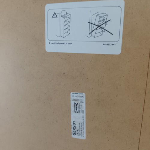 IKEA bookcase, 180cm height, 60cm width, 24cm depth