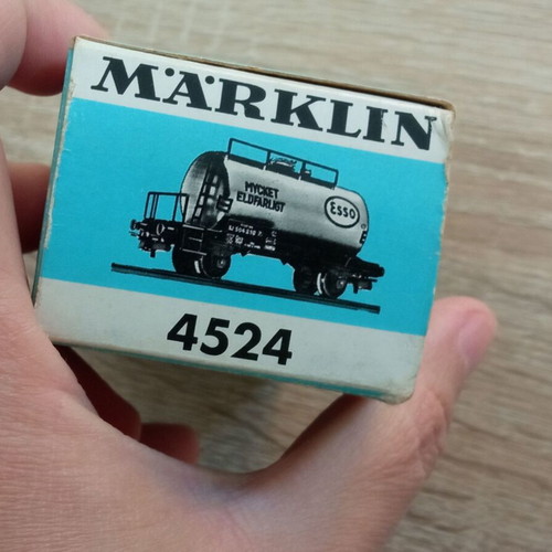 Marklin 4524 wagon ESSO used vintage