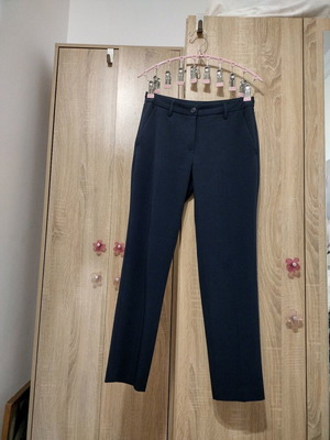 Benetton women's sexy pants like new, blue, size M