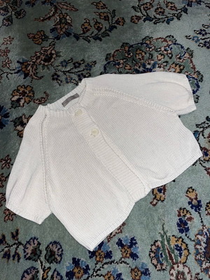 Zara cardigan cotton new, size M/38, white