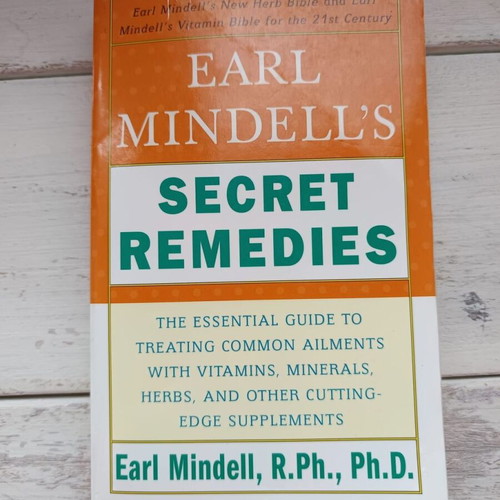 Earl Mindell's Secret Remedies book like new
