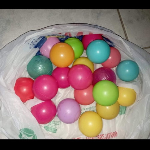 Baby balls like new, suitable for Playschool and Fisher Price toys