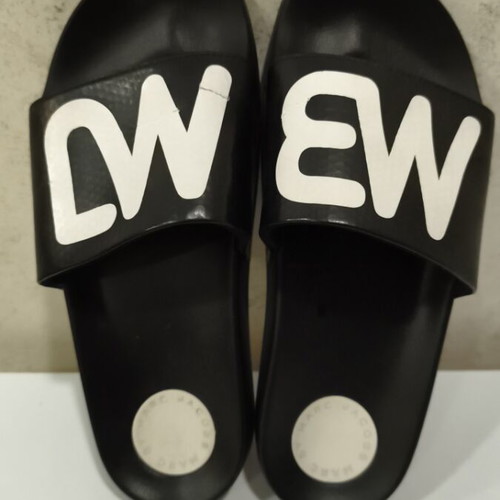 Marc Jacobs women's slides with white logo, size 37