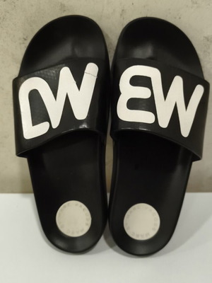 Marc Jacobs women's slides with white logo, size 37