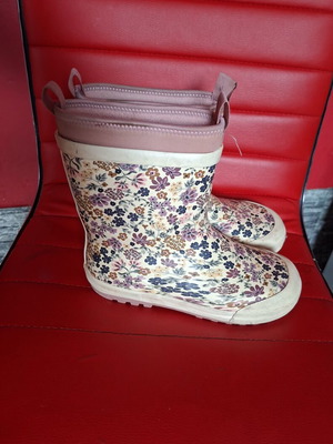 H&M Kids' Rain Boots used, size 33, multicolor
