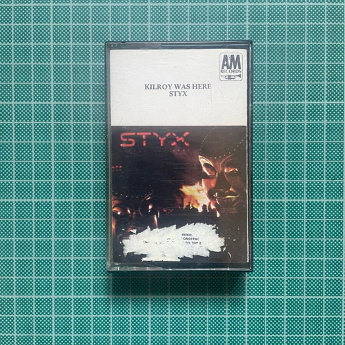 Styx Kilroy Was Here cassette used, rock